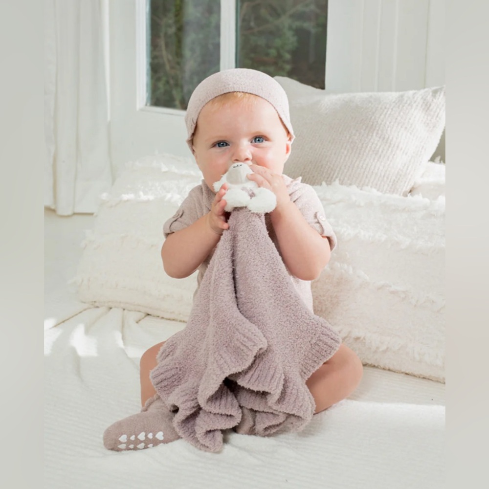 Barefoot Dreams Cozychic Ultra Lite onesie, infant girls 12-18 months